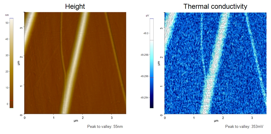 Si nanowire on glass 2